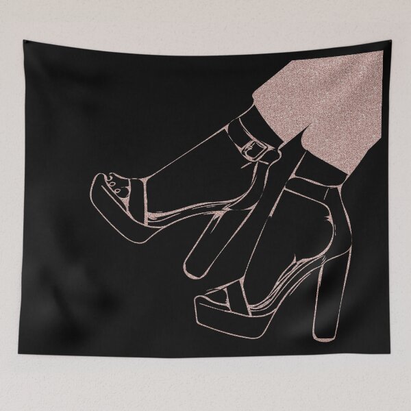 Item preview, High heels glittery stilettos  designed and sold by Tanuja  Sharma.