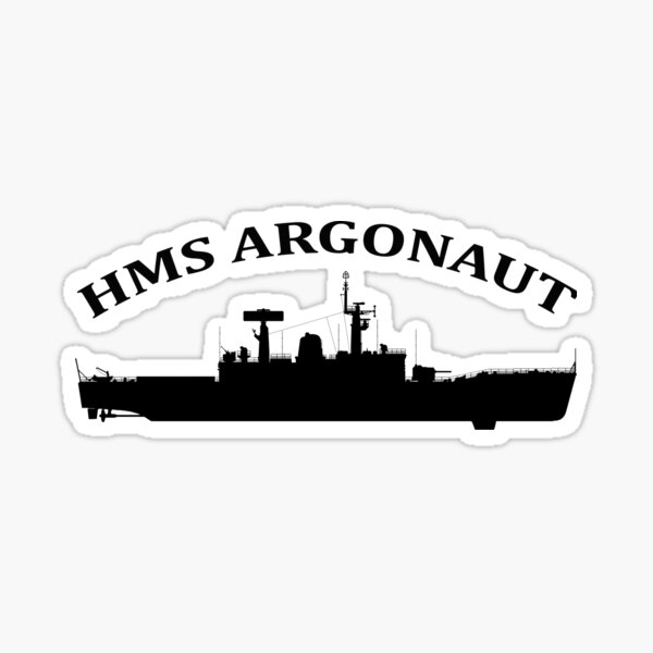 HMS Argonaut Sticker