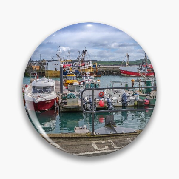 Item preview, Boats, Ships and Yachts docked in Padstow Harbour, Cornwall. designed and sold by VnGphoto.