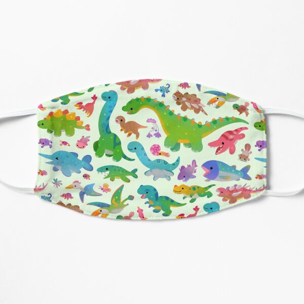 Jurassic baby Flat Mask