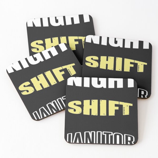 Item preview, Night Shift Janitor designed and sold by WowAllinOne.