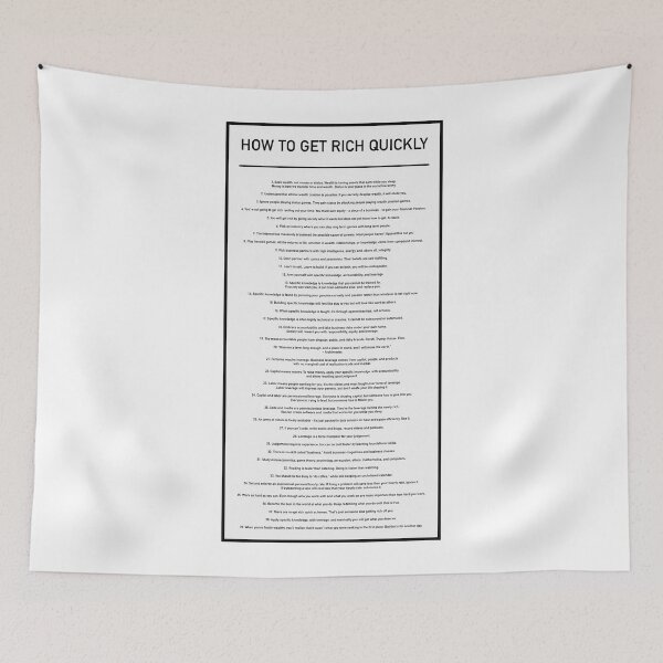 Item preview, Naval How To Get Rich Quickly  designed and sold by JamiePullThatUp.