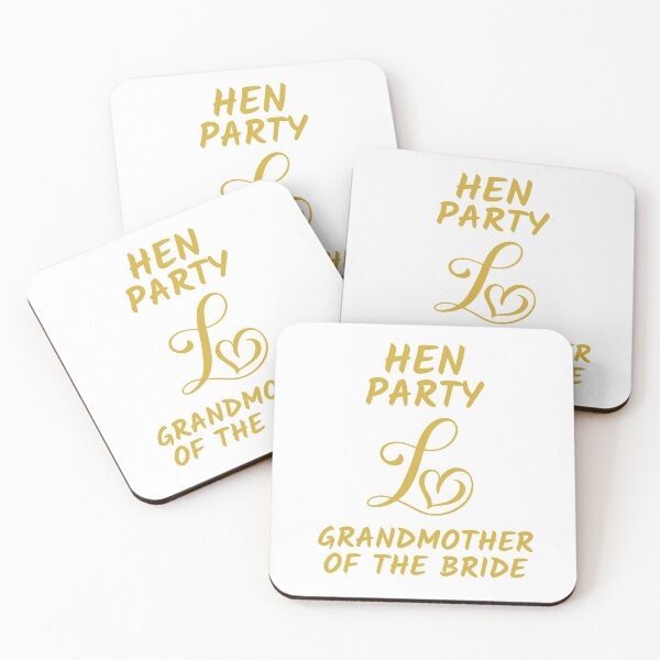 Item preview, HEN PARTY LOVE GRANDMOTHER OF THE BRIDE designed and sold by kawrdesigns.