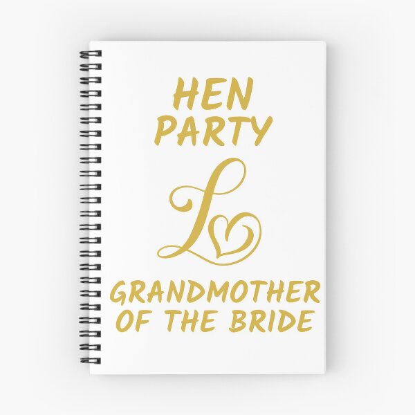 Item preview, HEN PARTY LOVE GRANDMOTHER OF THE BRIDE designed and sold by kawrdesigns.