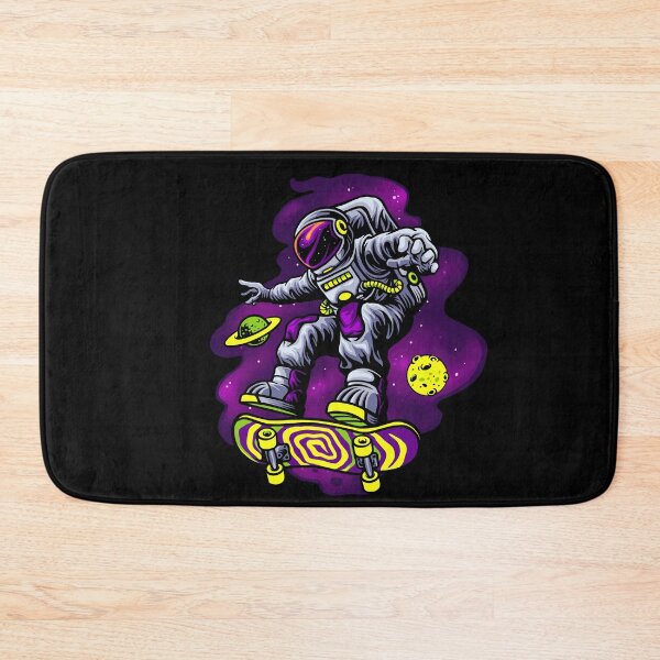 Item preview, Trippy Astronaut Skating designed and sold by ozumdesigns.