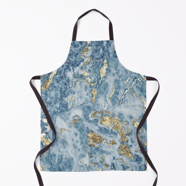 Item preview, Blue Gold Turquoise Marble designed and sold by ZaydounStark.