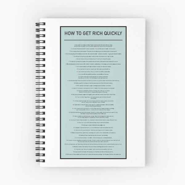 Item preview, Naval How To Get Rich Quickly designed and sold by JamiePullThatUp.