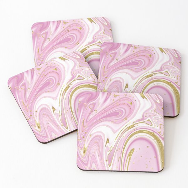Item preview, Gold Pink Chocolate Marbling designed and sold by ZaydounStark.