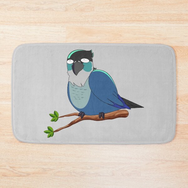 Item preview, Jaiden animations cute funny eyes bird on a leaf, parrot watching you funny  designed and sold by SGS-.