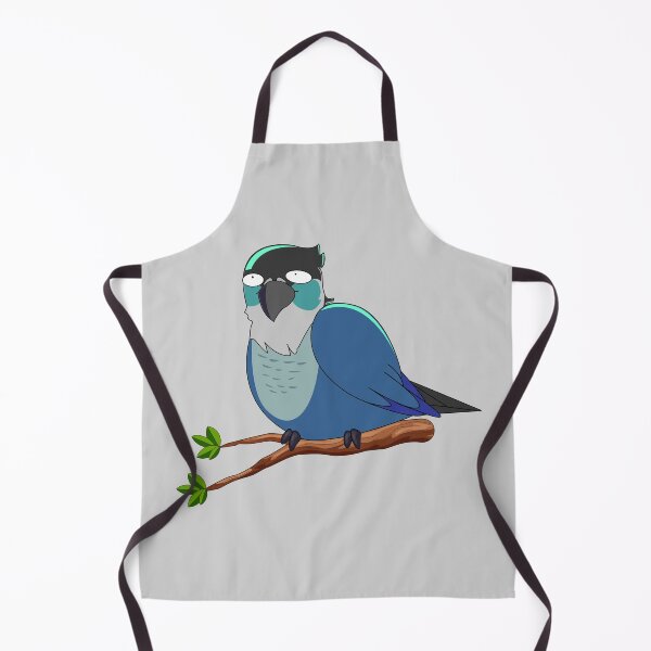 Item preview, Jaiden animations cute funny eyes bird on a leaf, parrot watching you funny  designed and sold by SGS-.