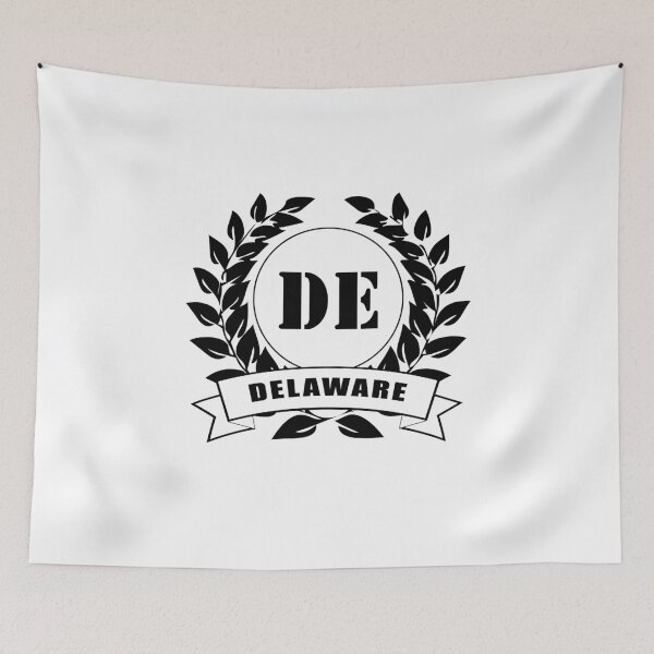 Item preview, Delaware USA Laurel Wreath designed and sold by GeogDesigns.