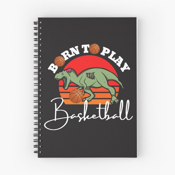 Item preview, Born to play basketball T-Rex (Distressed) designed and sold by UnboundFull.