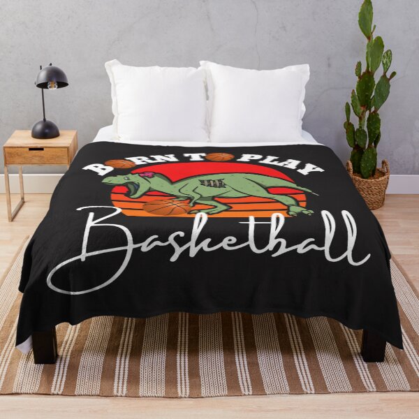 Item preview, Born to play basketball T-Rex (Distressed) designed and sold by UnboundFull.