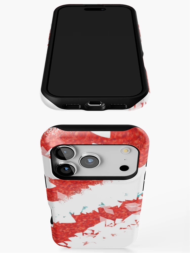 Thumbnail 3 of 4, iPhone Case, Red line designed and sold by ruby-boby.