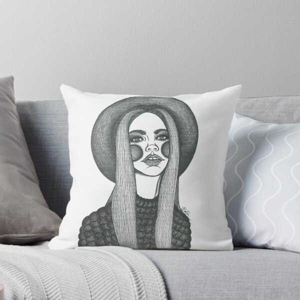 Item preview, stylish boho fashion illustration  designed and sold by lbillustration.