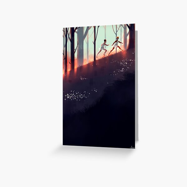 we were like gods Greeting Card
