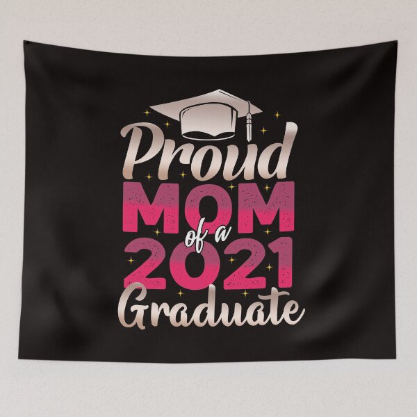 Item preview, Proud Mom Of A 2021 Graduate Senior Graduate Mother designed and sold by Majesticoo.
