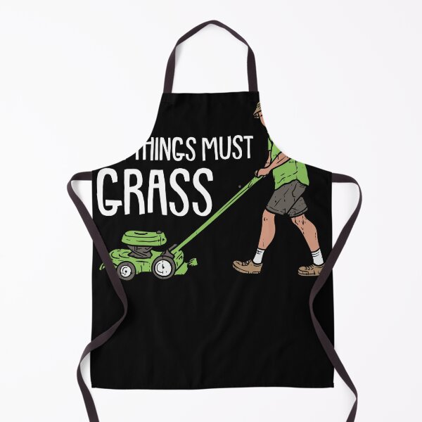 Item preview, All thing must grass Lawn Mower Mow Funny Lawn Mowing designed and sold by Rzelemenz.