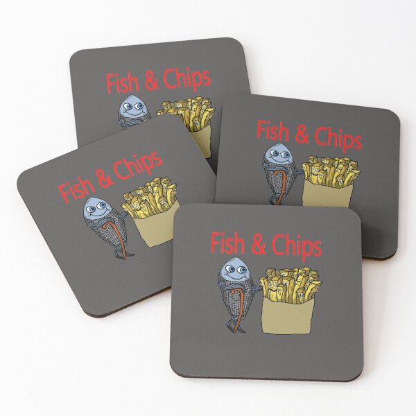 Item preview, Fish and Chips designed and sold by AyseAkcay.