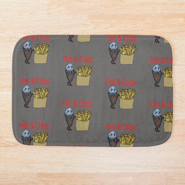 Item preview, Fish and Chips designed and sold by AyseAkcay.