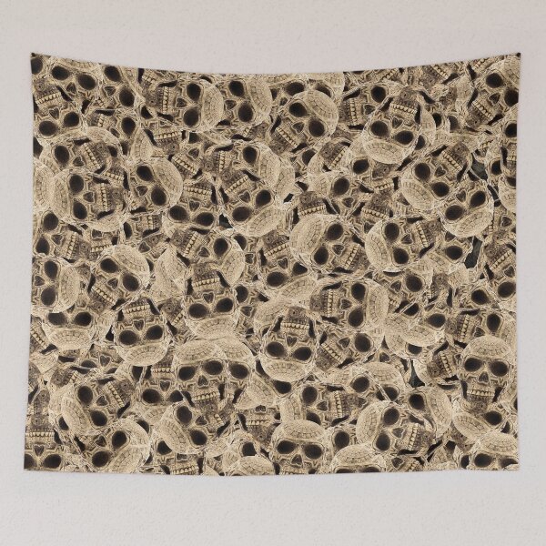 Item preview, Mayan skull pattern designed and sold by lifestoryfb.