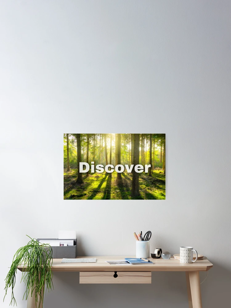 Thumbnail 2 of 3, Poster, Discover designed and sold by RB Graphics.