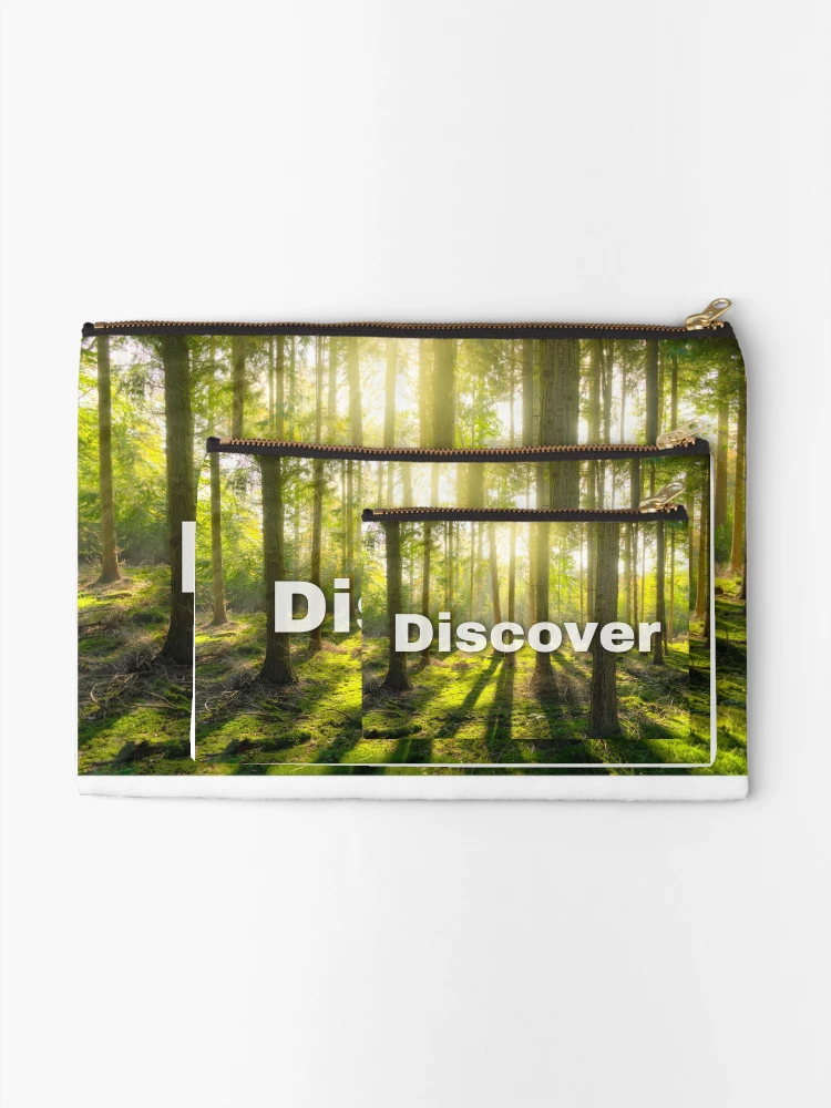 Thumbnail 2 of 4, Zipper Pouch, Discover designed and sold by RB Graphics.