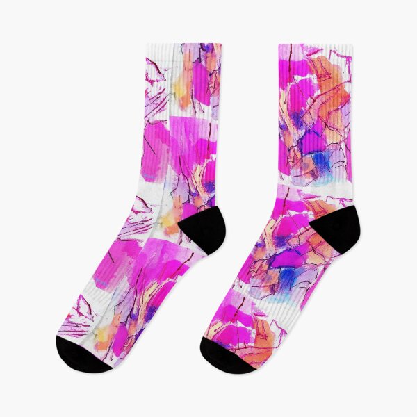 Item preview, Summer Pink Abstract  designed and sold by Sukhpal Grewal Ethnic Art.