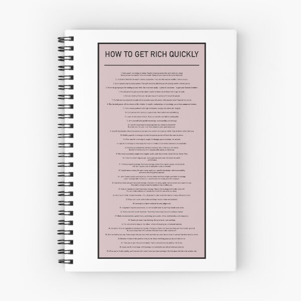 Item preview, Naval How To Get Rich Quickly designed and sold by JamiePullThatUp.