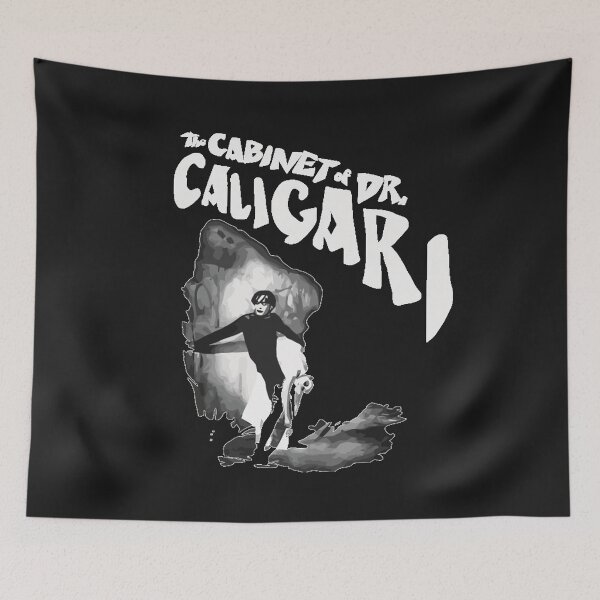 Item preview, The-cabinet-of-Dr-Caligari-T-shirt designed and sold by ReannaWalter.