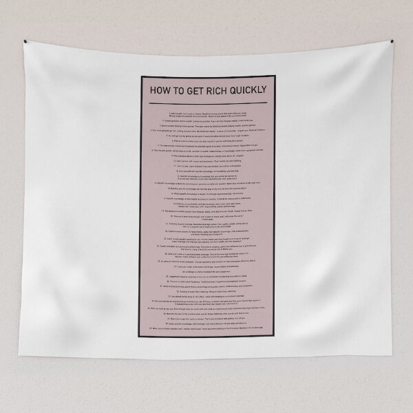 Item preview, Naval How To Get Rich Quickly designed and sold by JamiePullThatUp.