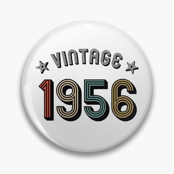 Item preview, 1956 vintage retro vintage year of birth birthday designed and sold by GeogDesigns.
