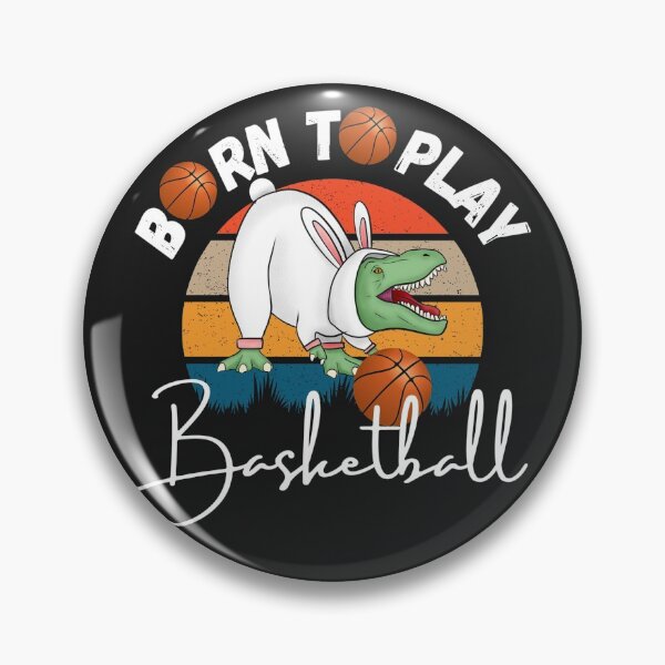 Item preview, Born to play basketball Baby T-Rex designed and sold by UnboundFull.
