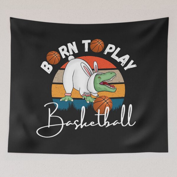 Item preview, Born to play basketball Baby T-Rex designed and sold by UnboundFull.