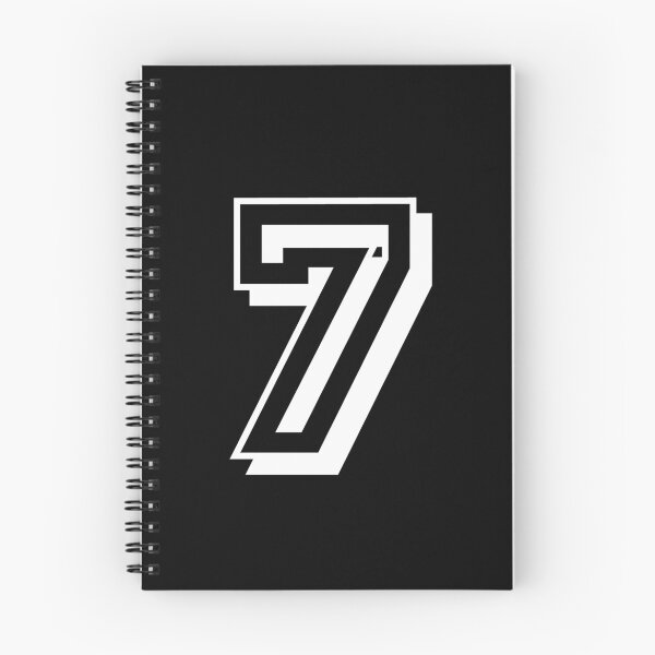 Item preview, 7 number college font designed and sold by GeogDesigns.
