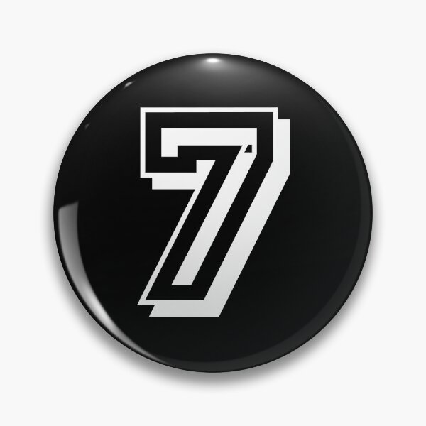 Item preview, 7 number college font designed and sold by GeogDesigns.