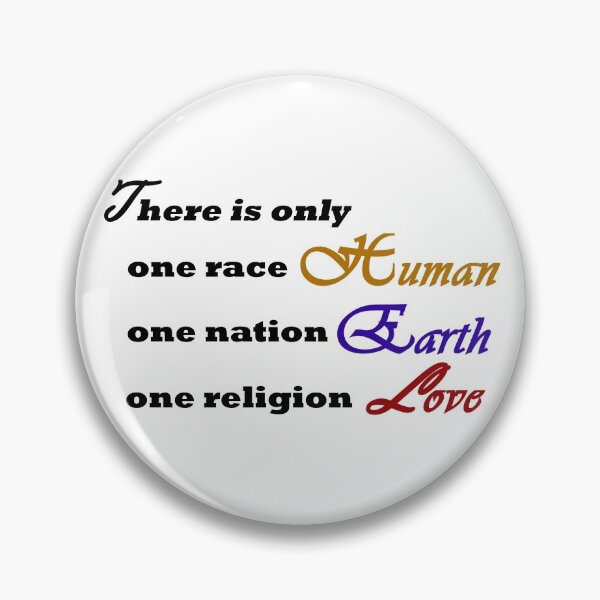 Item preview, One Race, One Nation, One Religion designed and sold by UnlockKnowledge.