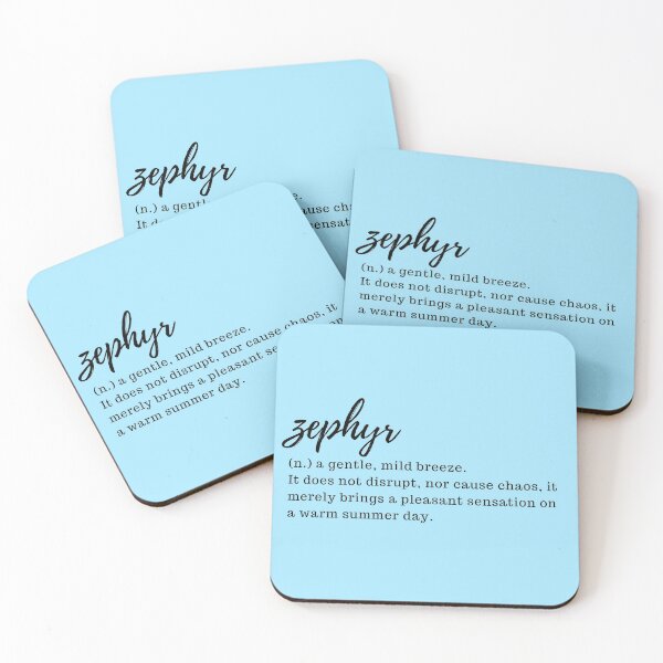 Item preview, zephyr - a gentle, mild breeze designed and sold by designair.