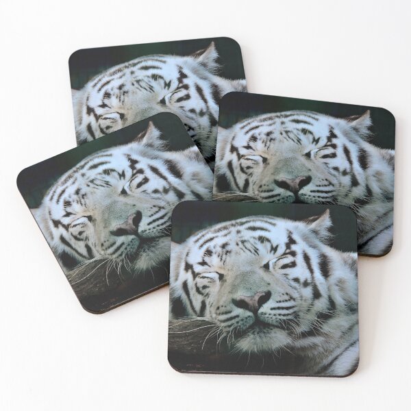 Item preview, White Bengal tiger sleeping designed and sold by sunvic.