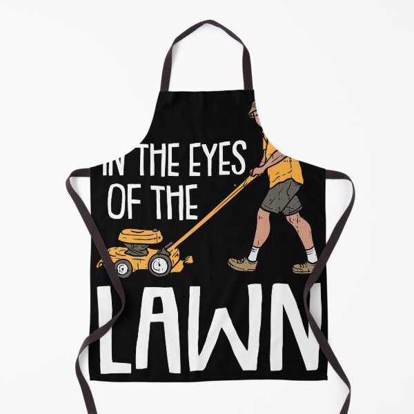 Item preview, in the eyes of the Lawn Lawn Mower Mow Funny Lawn Mowing designed and sold by Rzelemenz.