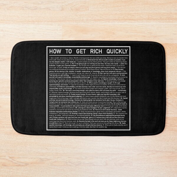 Item preview, Naval How To Get Rich Quickly  designed and sold by JamiePullThatUp.