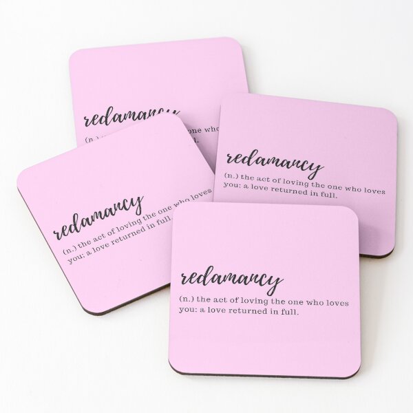 Item preview, redamancy - the act of loving the one who loves you; a love returned in full designed and sold by designair.