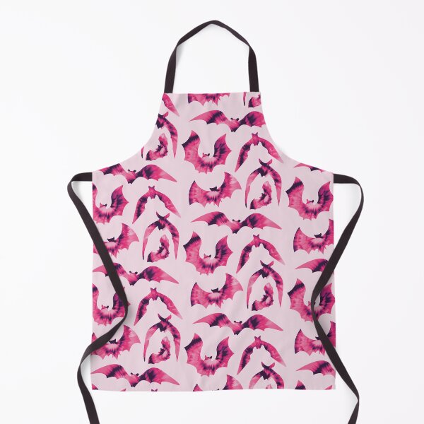 Item preview, Tie Dye Bats - Fun Pink and Purple Animal Silhouette Pattern designed and sold by TheRainbowRoom.