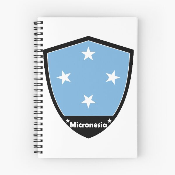 Item preview, Micronesia Flag Badge designed and sold by Gina-Driada.