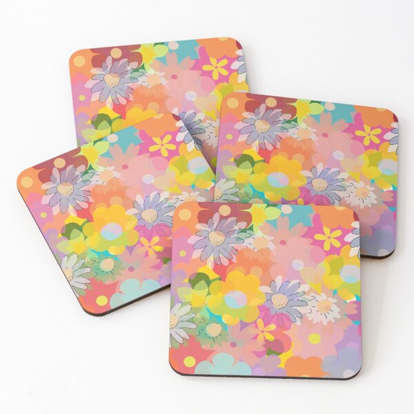 Item preview, Delicate Colorful Aesthetic Daisy Floral Pattern - Daisies - Preppy Daisy Flowers designed and sold by The Red Nox.