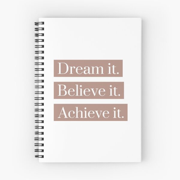 Item preview, Dream it, Believe it, Achieve it designed and sold by tshirtmania20.