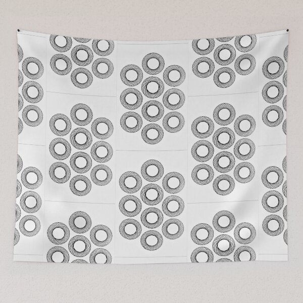 Item preview, geometric circle pattern designed and sold by Mandala-Mia.