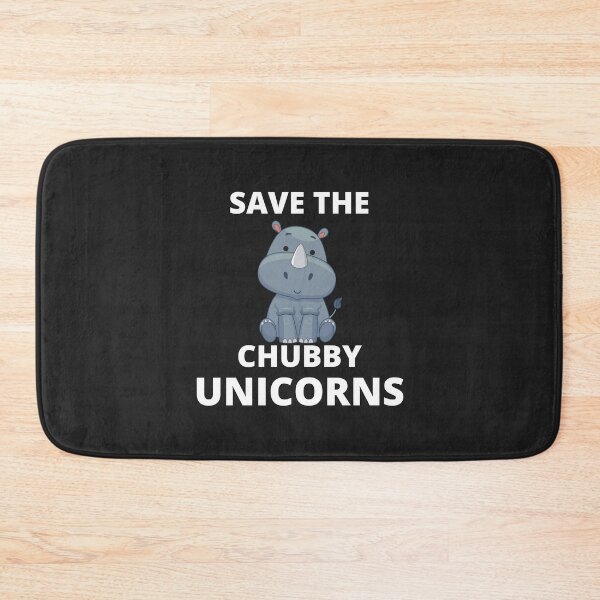 Item preview, SAVE THE CHUBBY UNICORNS - RHINO designed and sold by MohitJain1109.