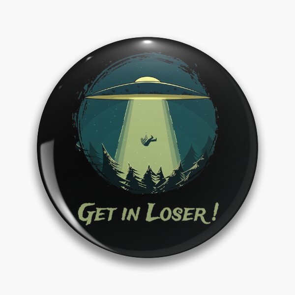Item preview, Get In Loser Alien Abduction Conspiracy Theory Vintage Distressed designed and sold by Xeuno.