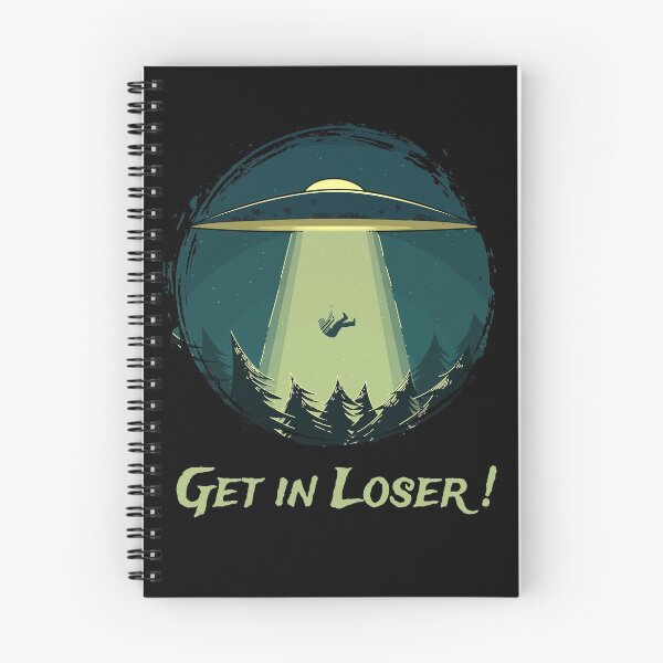 Item preview, Get In Loser Alien Abduction Conspiracy Theory Vintage Distressed designed and sold by Xeuno.